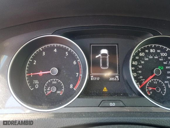 2017 Volkswagen Golf Alltrack S with VIN 3VWH17AU9HM517474, listed as a Copart auction lot 67498474 with 81,717 mi miles and Salvage Title. Bid and sale history available at carsss.com. Image 9.
