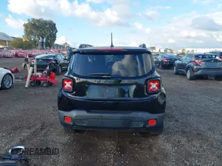 2017 Jeep Renegade Latitude with VIN ZACCJABB9HPE67907, listed as a IAAI auction lot 41425107 with 57,300 mi miles. Bid and sale history available at carsss.com. Image 16.