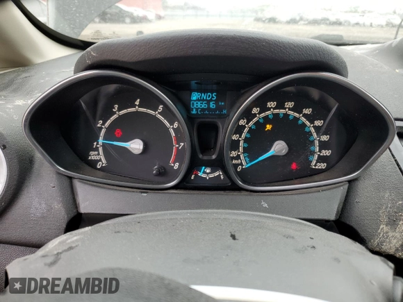 2019 Ford Fiesta SE z VIN 3FADP4EJ8KM124903, wystawiony jako Copart lot #54560125 z przebiegiem 86 616 mil mil oraz Szkoda całkowita • Salvage title. Historia ofert i sprzedaży dostępna na DreamBid. Obrazek 9.
