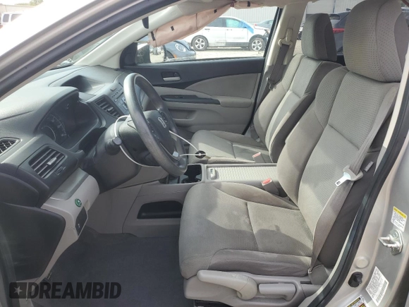 2013 Honda CR-V EX with VIN 2HKRM4H59DH602567, listed as a Copart auction lot 51482575 with 51,774 mi miles and Salvage Title. Bid and sale history available at DreamBid. Image 7.