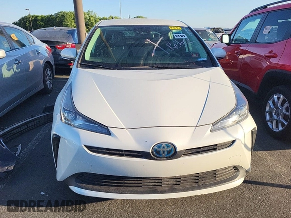 2019 Toyota Prius L Eco z VIN JTDKARFU0K3071589, wystawiony jako IAAI lot #42497984 z przebiegiem 54 762 mil mil oraz . Historia ofert i sprzedaży dostępna na DreamBid. Obrazek 20.