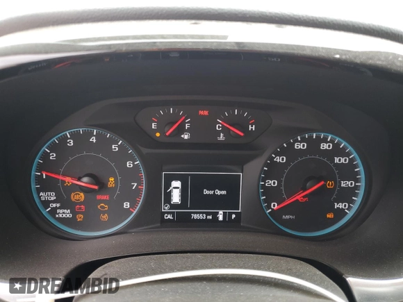 2020 Chevrolet Traverse LS with VIN 1GNEVFKW5LJ260198, listed as a Copart auction lot 65166815 with 76,553 mi miles and Clean title. Bid and sale history available at DreamBid. Image 9.