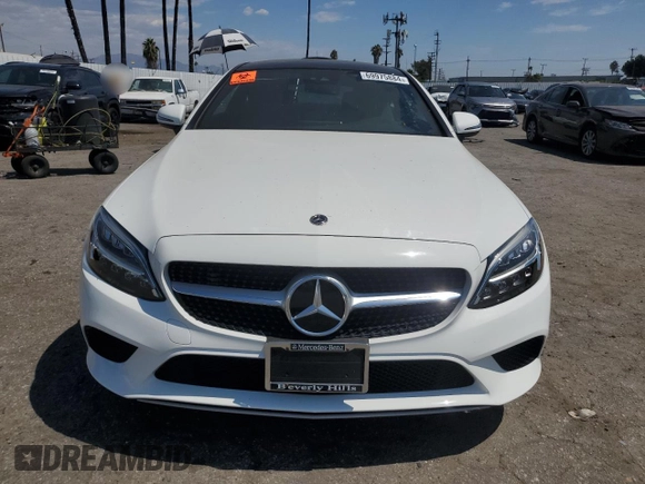 2023 Mercedes-Benz C 300 with VIN W1KWJ8DB1PG128546, listed as a Copart auction lot 69975884 with Not Provided miles and Salvage Title. Bid and sale history available at DreamBid. Image 5.