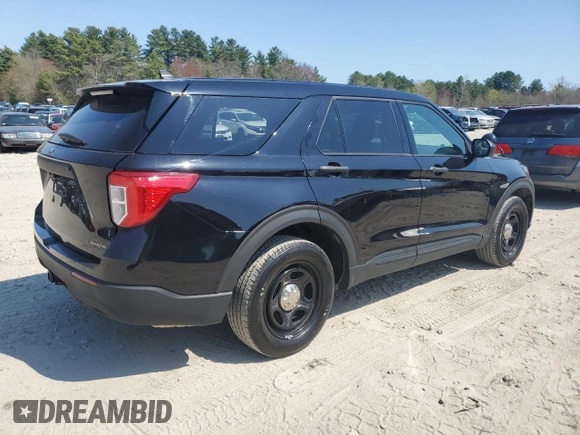 2023 Ford Police Interceptor Utility z VIN 1FM5K8ABXPGC20161, wystawiony jako Copart lot #54601335 z przebiegiem 13 566 mil mil oraz Czysty tytuł • Clean title. Historia ofert i sprzedaży dostępna na DreamBid. Obrazek 3.