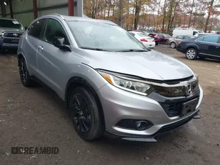 2022 Honda HR-V Sport with VIN 3CZRU6H18NM774913, listed as a IAAI auction lot 40843376 with 14,351 mi miles. Bid and sale history available at carsss.com. Image 1.