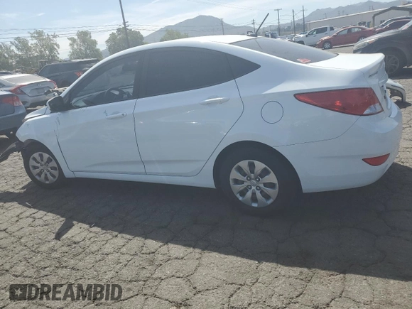 2017 Hyundai Accent SE with VIN KMHCT4AE6HU247125, listed as a Copart auction lot 53802925 with 115,746 mi miles and Salvage Title. Bid and sale history available at carsss.com. Image 2.