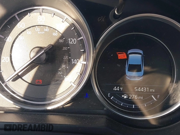 2017 Mazda 6 Grand Touring with VIN JM1GL1W50H1132261, listed as a IAAI auction lot 41930610 with 54,431 mi miles and . Bid and sale history available at DreamBid. Image 7.