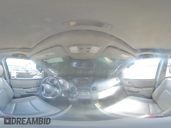 2013 Honda Pilot EX-L with VIN 5FNYF3H5XDB008066, listed as a Copart auction lot 50574625 with 100,422 mi miles and Salvage Title. Bid and sale history available at DreamBid. Image 16.