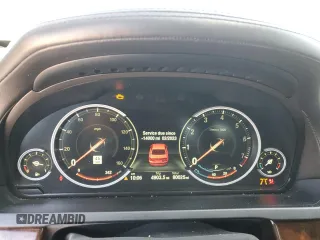 2015 BMW 7 Series 750i xDrive с VIN WBAYB6C56FD965984, выставлен на аукционе Copart как лот 47953045 с пробегом 80 025 миль миль и Списание • Salvage title. История ставок и продаж доступна на DreamBid. Изображение 9.