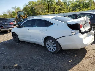 2015 Chevrolet Impala LS with VIN 2G11X5SL9F9203464, listed as a Copart auction lot 52219124 with 153,712 mi miles and Salvage Title. Bid and sale history available at carsss.com. Image 2.