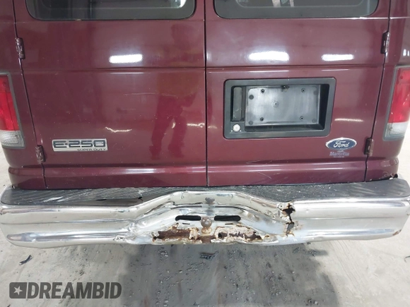 2008 Ford Econoline Cargo Commercial with VIN 1FTNE24W08DA96699, listed as a IAAI auction lot 42023339 with 256,667 mi miles and . Bid and sale history available at carsss.com. Image 14.