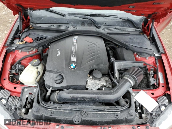 2015 BMW 2 Series M235i xDrive with VIN WBA1J9C5XFV371334, listed as a Copart auction lot 49062584 with 62,784 mi miles. Bid and sale history available at carsss.com. Image 11.
