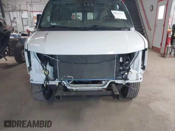 2022 GMC Savana Cargo Van with VIN 1GTW7AF77N1222004, listed as a IAAI auction lot 40864118 with 66,592 mi miles. Bid and sale history available at carsss.com. Image 6.