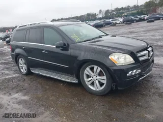 2011 Mercedes-Benz GL-Class GL 450 with VIN 4JGBF7BE2BA683921, listed as a IAAI auction lot 41927933 with 999,999 mi miles. Bid and sale history available at carsss.com. Image 1.