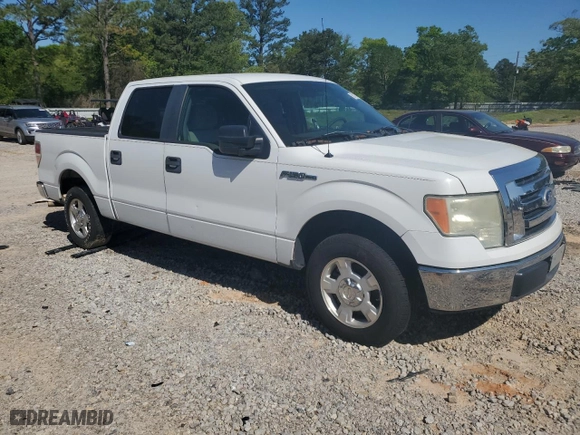 2010 Ford F-150 XL with VIN 1FTEW1C89AKE20633, listed as a Copart auction lot 52115755 with 225,443 mi miles and Salvage Title. Bid and sale history available at carsss.com. Image 4.