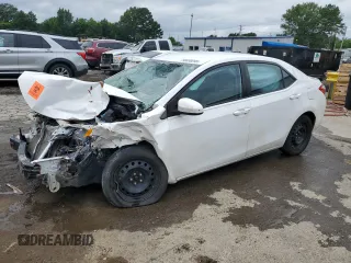 2016 Toyota Corolla L z VIN 2T1BURHE6GC666801, wystawiony jako Copart lot #58499295 z przebiegiem Nie podano mil oraz Szkoda całkowita • Salvage title. Historia ofert i sprzedaży dostępna na DreamBid. Obrazek 1.