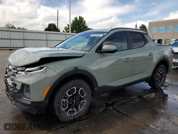 2022 Hyundai Santa Cruz SEL Premium z VIN 5NTJDDAF5NH016841, wystawiony jako Copart lot #58422695 z przebiegiem 27 287 mil mil oraz Szkoda całkowita • Salvage title. Historia ofert i sprzedaży dostępna na DreamBid. Obrazek 1.