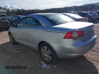 2007 Volkswagen Eos with VIN WVWAA71F27V049193, listed as a IAAI auction lot 41449556 with 144,680 mi miles and . Bid and sale history available at DreamBid. Image 3.