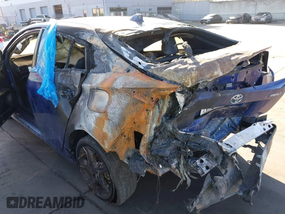 2016 Toyota Prius Four with VIN JTDKARFU6G3521298, listed as a IAAI auction lot 41113965 with 1 mi miles. Bid and sale history available at carsss.com. Image 11.