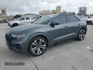 2019 Audi Q8 Prestige z VIN WA1FVAF11KD024380, wystawiony jako Copart lot #54579315 z przebiegiem 109 204 mil mil oraz Szkoda całkowita • Salvage title. Historia ofert i sprzedaży dostępna na DreamBid. Obrazek 1.
