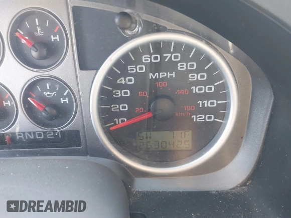 2006 Ford F-150 XLT with VIN 1FTPW14576FA21474, listed as a IAAI auction lot 41692625 with 263,042 mi miles. Bid and sale history available at carsss.com. Image 7.