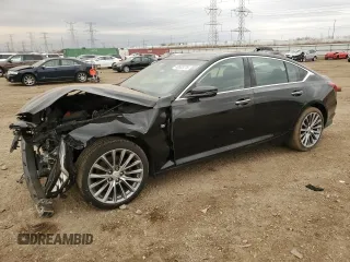 2020 Cadillac CT5 Premium Luxury with VIN 1G6DT5RK5L0155824, listed as a Copart auction lot 49503275 with 68,400 mi miles and Salvage Title. Bid and sale history available at DreamBid. Image 1.