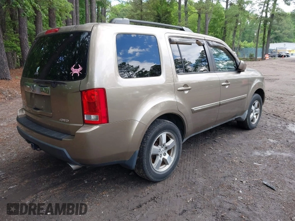2009 Honda Pilot EX with VIN 5FNYF48409B041002, listed as a IAAI auction lot 42252034 with 116,938 mi miles and . Bid and sale history available at DreamBid. Image 4.