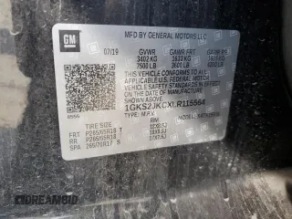 2020 GMC Yukon XL SLT Standard Edition with VIN 1GKS2JKCXLR115564, listed as a Copart auction lot 49741215 with 0 mi miles and Salvage Title. Bid and sale history available at carsss.com. Image 14.