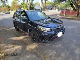 2019 Subaru Forester Special Sports with VIN JF2SKAPC9KH450440, listed as a Copart auction lot 65853285 with 26,857 mi miles and Salvage title. Bid and sale history available at DreamBid. Image 1.