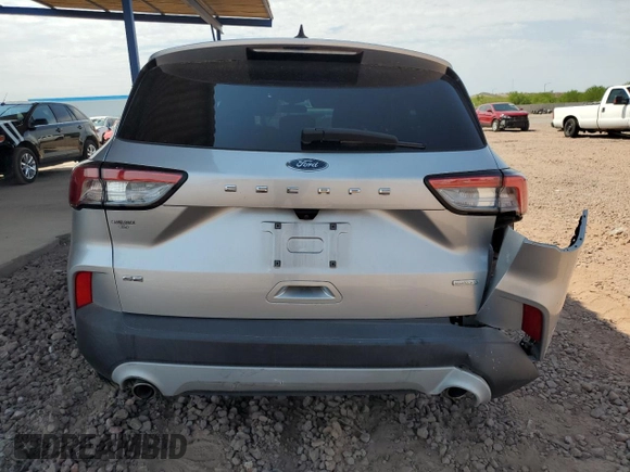 2020 Ford Escape SE with VIN 1FMCU0G61LUA11514, listed as a Copart auction lot 64854695 with 23,228 mi miles and Salvage title. Bid and sale history available at DreamBid. Image 6.