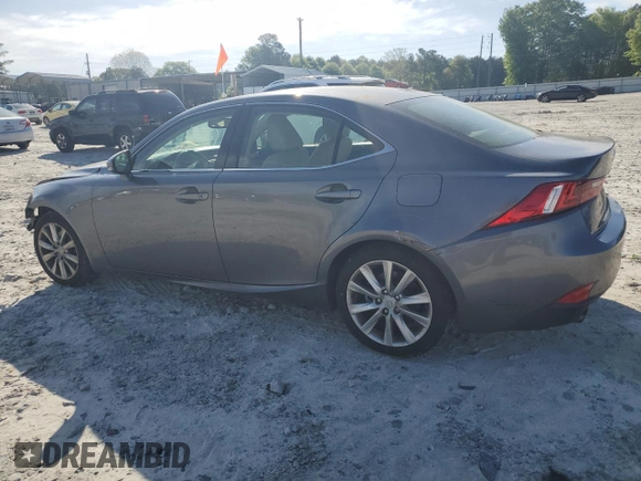 2015 Lexus IS with VIN JTHBF1D27F5079024, listed as a Copart auction lot 52171065 with 100,534 mi miles and Salvage Title. Bid and sale history available at carsss.com. Image 2.