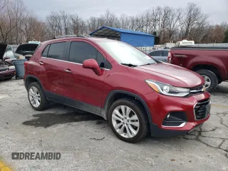 2018 Chevrolet Trax Premier with VIN 3GNCJRSB0JL398058, listed as a Copart auction lot 85088414 with 53,001 mi miles and Salvage Title. Bid and sale history available at carsss.com. Image 4.