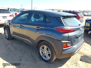 2021 Hyundai Kona SE with VIN KM8K12AA1MU705988, listed as a IAAI auction lot 41665055 with 52,719 mi miles. Bid and sale history available at carsss.com. Image 3.