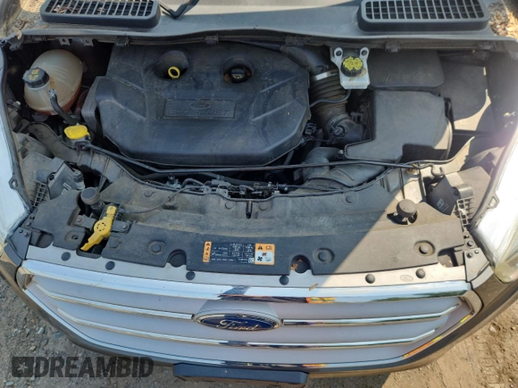 2018 Ford Escape Titanium with VIN 1FMCU9J90JUA15154, listed as a Copart auction lot 59768415 with 93,810 mi miles and Salvage title. Bid and sale history available at DreamBid. Image 12.