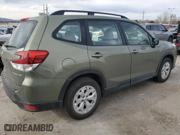 2020 Subaru Forester with VIN JF2SKADC7LH524279, listed as a Copart auction lot 48064225 with 46,633 mi miles and Salvage Title. Bid and sale history available at carsss.com. Image 3.