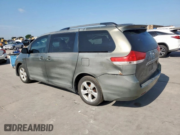 2013 Toyota Sienna LE AAS with VIN 5TDKK3DCXDS322897, listed as a Copart auction lot 65360025 with 287,988 mi miles and Clean title. Bid and sale history available at DreamBid. Image 2.