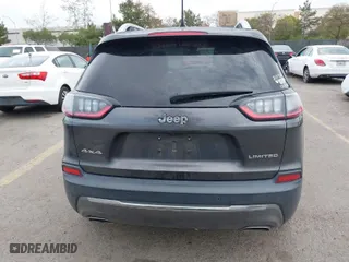 2019 Jeep Cherokee Limited with VIN 1C4PJMDX6KD103879, listed as a IAAI auction lot 41808223 with 72,308 mi miles. Bid and sale history available at carsss.com. Image 17.