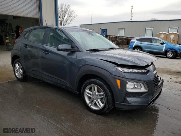 2021 Hyundai Kona SE with VIN KM8K1CAA4MU685385, listed as a Copart auction lot 50253045 with 48,327 mi miles and Salvage Title. Bid and sale history available at carsss.com. Image 4.