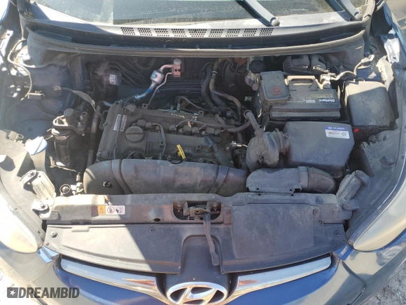 2014 Hyundai Elantra SE with VIN KMHDH4AE0EU145532, listed as a Copart auction lot 52524805 with 180,010 mi miles and Clean Title. Bid and sale history available at carsss.com. Image 11.