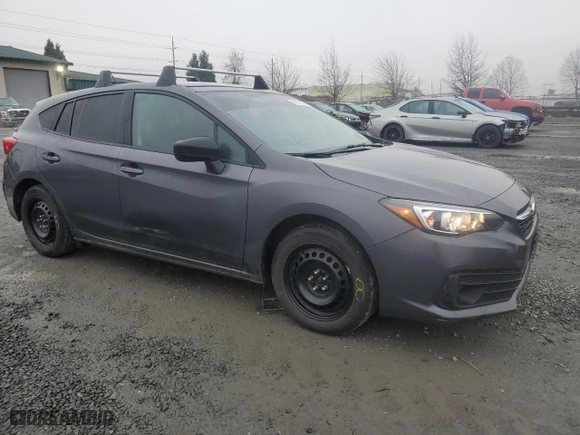 2023 Subaru Impreza with VIN 4S3GTAB67P3720028, listed as a Copart auction lot 44636705 with 46,111 mi miles and Salvage Title. Bid and sale history available at carsss.com. Image 4.