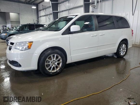 2011 Dodge Grand Caravan R/T with VIN 2D4RN7DG0BR697125, listed as a Copart auction lot 66491484 with 92,987 mi miles and Salvage Title. Bid and sale history available at DreamBid. Image 1.