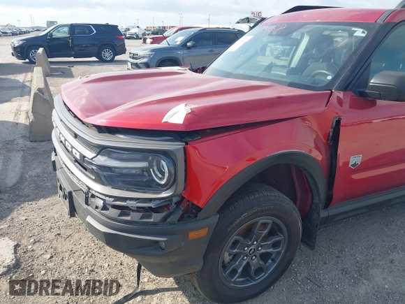 2021 Ford Bronco Sport Big Bend z VIN 3FMCR9B61MRA57270, wystawiony jako IAAI lot #42426617 z przebiegiem 17 719 mil mil oraz . Historia ofert i sprzedaży dostępna na DreamBid. Obrazek 6.