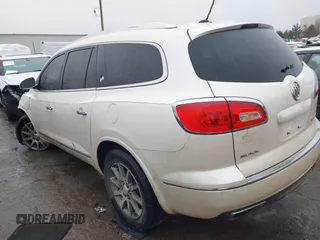 2014 Buick Enclave Leather with VIN 5GAKRBKD7EJ239977, listed as a IAAI auction lot 41444685 with 141,452 mi miles and . Bid and sale history available at carsss.com. Image 3.