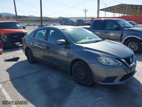 2017 Nissan Sentra SV with VIN 3N1AB7AP3HL660540, listed as a IAAI auction lot 41847252 with 109,195 mi miles. Bid and sale history available at carsss.com. Image 1.