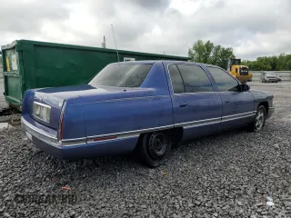 1995 Cadillac DeVille z VIN 1G6KD52B3SU243924, wystawiony jako Copart lot #56945395 z przebiegiem 72 878 mil mil oraz Szkoda całkowita • Salvage title. Historia ofert i sprzedaży dostępna na DreamBid. Obrazek 3.