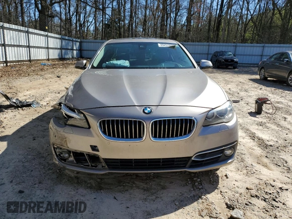 2016 BMW 5 Series 528i with VIN WBA5A5C5XGG349916, listed as a Copart auction lot 49257855 with 81,369 mi miles and Salvage Title. Bid and sale history available at carsss.com. Image 5.