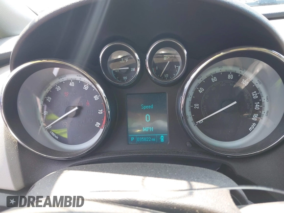 2016 Buick Verano with VIN 1G4PP5SK3G4179123, listed as a IAAI auction lot 42480602 with 35,822 mi miles and . Bid and sale history available at DreamBid. Image 7.