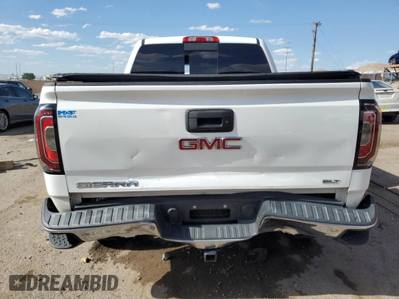 2017 GMC Sierra 1500 SLT z VIN 3GTU2NECXHG500119, wystawiony jako Copart lot #56707675 z przebiegiem 69 537 mil mil oraz Szkoda całkowita • Salvage title. Historia ofert i sprzedaży dostępna na DreamBid. Obrazek 6.