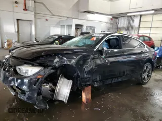 2017 BMW 4 Series 430i with VIN WBA4F7C50HG786396, listed as a Copart auction lot 84742694 with 86,498 mi miles and Salvage Title. Bid and sale history available at carsss.com. Image 1.