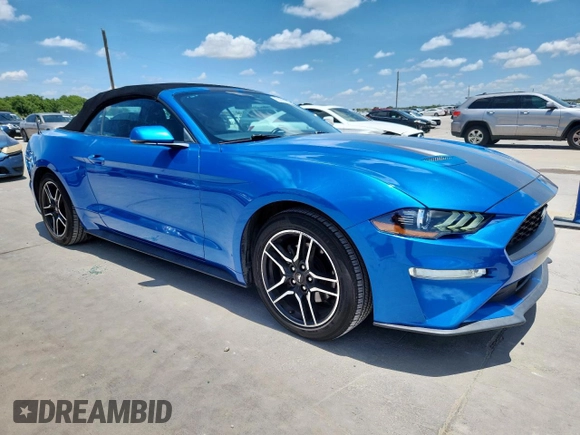 2020 Ford Mustang EcoBoost z VIN 1FATP8UH6L5139702, wystawiony jako Copart lot #63040525 z przebiegiem 74 404 mil mil oraz Nie do naprawy • Non repairable. Historia ofert i sprzedaży dostępna na DreamBid. Obrazek 4.